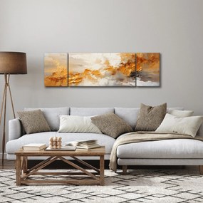 Obraz - Złota tekstura (170x50 cm)