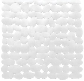 Spirella Antypoślizgowa mata prysznicowa MARATHON, biała, 54 x 54 cm