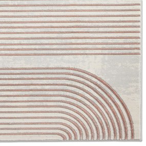 Różowo-jasnoszary dywan 80x150 cm Apollo – Think Rugs