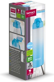Lamart LT4055 butelka sportowa Froze 0,7 l, niebieski