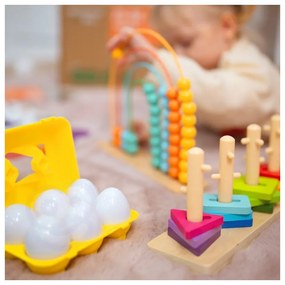 Tooky toy box pudełko xxl montessori edukacyjne 7w1 sensoryczne 25-30 mies.