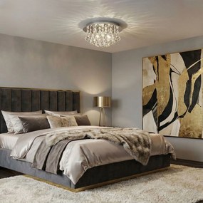 LAMPA KRYSZTAŁOWA PLAFON APP1039-3C CHROM