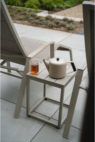 Beżowy dzbanek do herbaty ze stali nierdzewnej 1,1 l Duet Boston – Bredemeijer