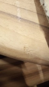 TECTONA - drewniany rozkładany stół tekowy 150/200x95 cm - Towar z drobną wadą (N294)