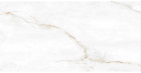 Mexen Brakel White gres szkliwiony rekt. G1, płytka podłogowo-ścienna 120 x 60 cm, połysk - TL110-120-060-01