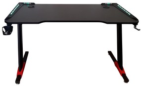 Biurko Gamingowe Komputerowe  LED dla gracza Carbon 120x60