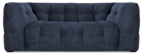 Niebieska aksamitna sofa Windsor &amp; Co Sofas Vesta, 208 cm