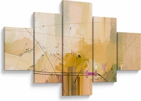 Obraz - Abstrakcja, obraz olejny (125x70 cm)
