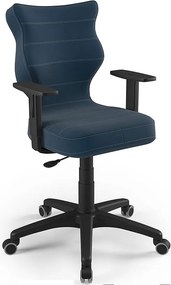 Obrotowe krzesło do biurka Duo Black rozmiar 6 (159-188 cm)