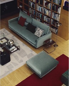 Lampa stojąca w kolorze srebra z metalowym kloszem (wysokość 130 cm) Nuvira – Kave Home