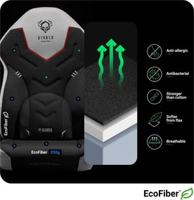 Krzesło do gamingu Diablo X-Gamer 2.0 Normal Size Snow White