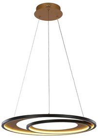 Klausen 142024 - LED lampa CRYPTIC LED/45W/230V czarno-złota