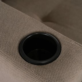 Fotel Wypoczynkowy Sofa NEO Beżowy Tapicerowany Nowoczesny