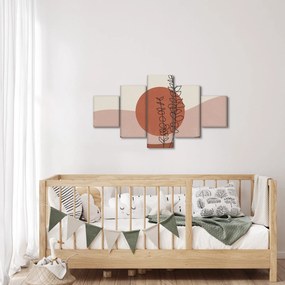 Obraz - Boho leaves N⁰1 (125x70 cm)