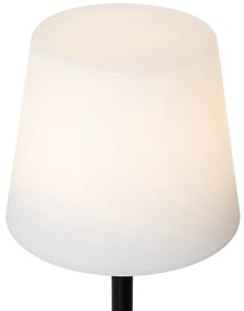 Zewnetrzna Lampa stołowa czarna ładowalna w tym LED i ściemniacz IP54 - Jude Nowoczesny Oswietlenie zewnetrzne
