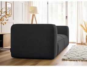 Ciemnoszara sofa 255 cm Zephyr – Bobochic Paris