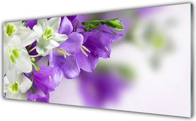 Szkło do Kuchni na Ścianę Rozkwitająca Natura w Kwiatach