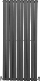 Grzejniki panelowe designerskie, antracytowo-szare, 1600 mm x 700 mm