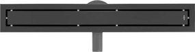Mexen Flat 360° M13 odpływ liniowy obrotowy 2w1 60 cm, czarny - 1710060-40