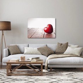 Obraz drewnianego serca (70x50 cm)