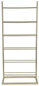Metalowy regał na wino w kolorze złota liczba butelek 5 38x84,5x20 cm Single Floor – PT LIVING