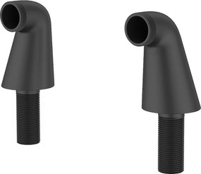 Kolumny łączące wannę z prysznicem Czarny - Essebagno