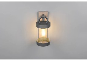 Zewnętrzna lampa ścienna (wysokość 33 cm) Sambesi – Trio