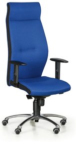 Krzesło dyspozytorskie MEGA PLUS, niebieski