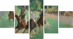 Obraz - Edouard Manet, At the Races, reprodukcje (125x70 cm)