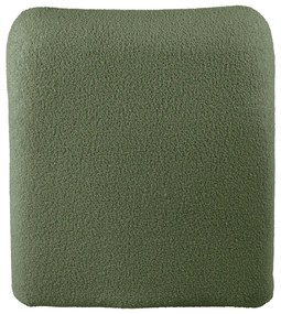 Zielony fotel z materiału bouclé Fuerza – Leitmotiv