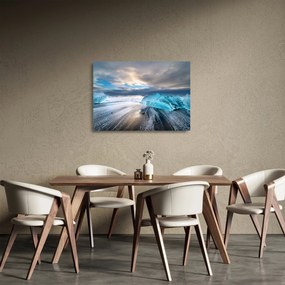 Obraz na szkle - Diamond Beach (70x50 cm)