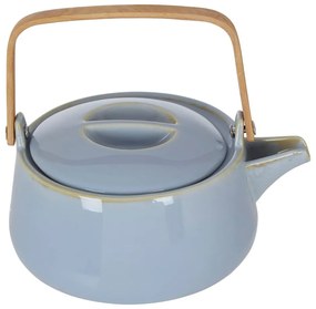 Niebieski porcelanowy dzbanek do herbaty 1 l Juna – Premier Housewares