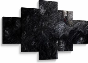 Obraz - Smutek i wyrzeczenie (125x70 cm)