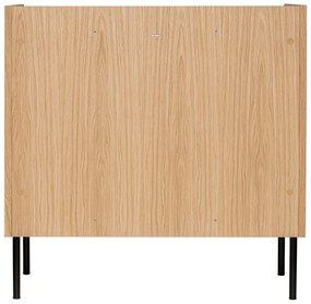 Wysoka komoda w dekorze dębu 80x82 cm Wrap – Bonami Selection