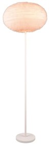 Kremowa lampa stojąca (wys. 154 cm) Furry – Trio