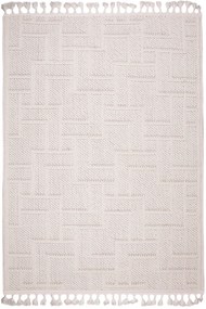 Dywan Effect Nowoczesny kremowy 200x300 Prostokąt