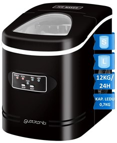 Guzzanti GZ 122 kostkarka do lodu, czarny