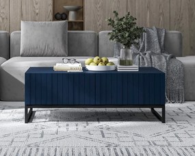 Stolik kawowy TAL 3D 110x54cm granatowy mat