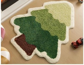 Świąteczny dywanik SPRUCE antypoślizgowy 37x57 cm, kolorowy