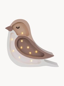 Ręcznie wykonana lampa LED z funkcją przyciemniania, pilotem i funkcją timera Bird Mini