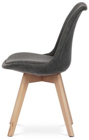 Zestaw krzeseł do jadalni CT-751 GREY2, 4 szt.