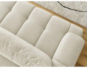 Beżowa rozkładana/ze schowkiem sofa 251 cm Fuji – Bobochic Paris