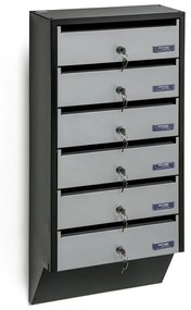 Modułowa skrzynka pocztowa na listy DEPOT 6
