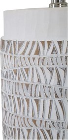 Beżowa lampa stołowa z tekstylnym kloszem (wysokość 60,5 cm) Nairobi – Mauro Ferretti