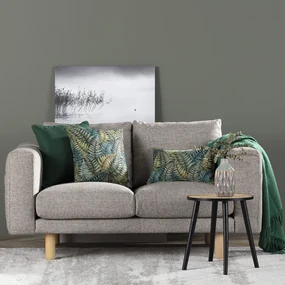 Zestaw poduszek do salonu Fern Flower green