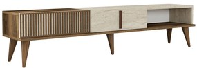 Stolik pod telewizor Milan Travertine
