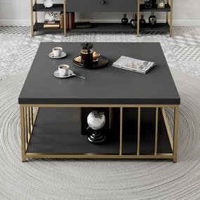 Stolik konferencyjny Zenn Anthracite and Gold