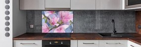 Panel do kuchni Różowa magnolia