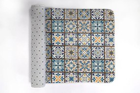 Dywanik łazienkowy antypoślizgowy Dywanik łazienkowy antypoślizgowy Wzory geometryczne