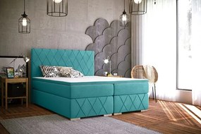 Podwójne łóżko boxspring Elise 140x200 Volter